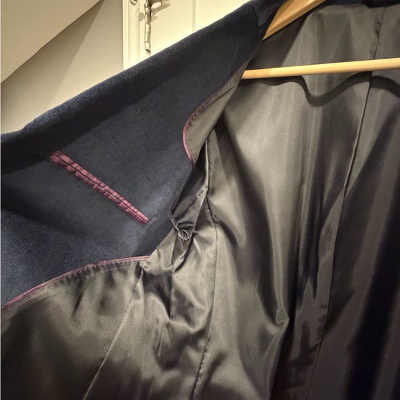 VELVET Dark Blue Men's Blazer, GAP - Picture 8 of 15